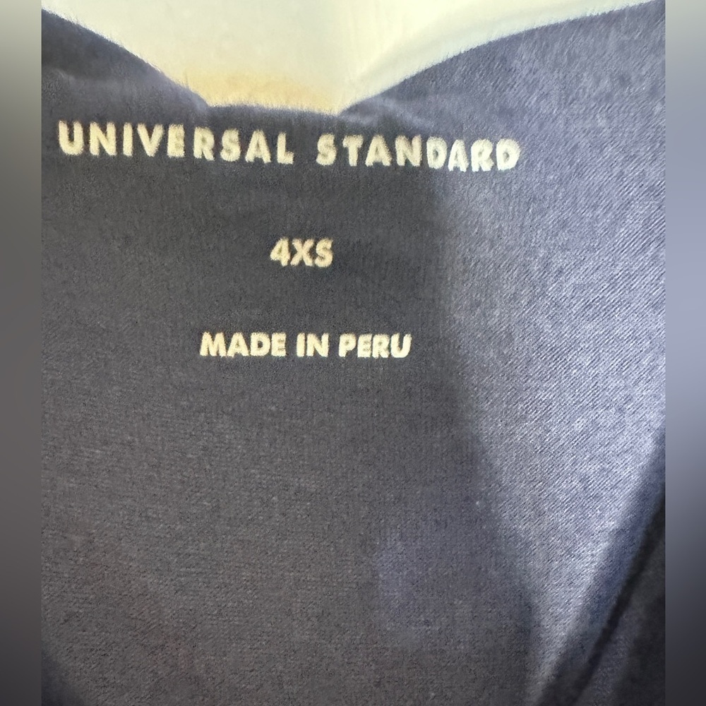 Universal Standard Ultimate Blue Lounger Sleeveless Jumpsuit Size 0-00/4XS - Picture 4 of 5